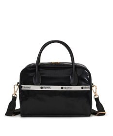 LeSportsac SQUARE TH CROSSBODY/アップタウンブラックシャイン/ブラック2