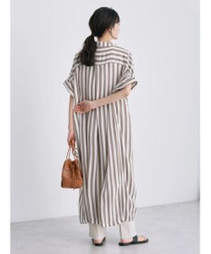 AMERICAN HOLIC 楊柳Ｗポケット開襟ワンピース