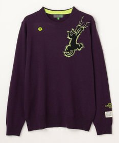 PW CIRCULUS 【MEN】Spark cat クルーネックニット ゴルフ