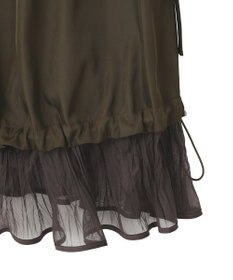 YECCA VECCA デニムMIXデザインサロペット