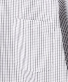 GOTAIRIKU 春夏向け【形態安定】SUMMERPREMIUMPLEATS_ボタンダウン 長袖ドレスシャツ（グレーチェック）