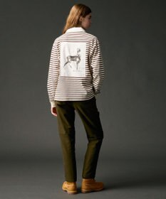 JOSEPH ABBOUD MOUNTAIN 【JAPANファブリック/ストレッチ】ストレッチライトモールスキンベイカー パンツ