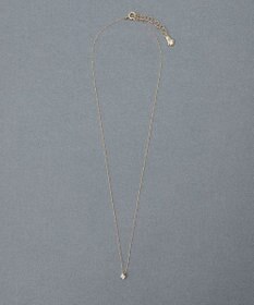 Phoebe 〈金属アレルギー対応〉ミニパールクラスターネックレス　小粒パール