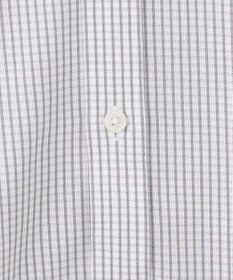 GOTAIRIKU 春夏向け【形態安定】SUMMERPREMIUMPLEATS_ボタンダウン 長袖ドレスシャツ（グレーチェック）