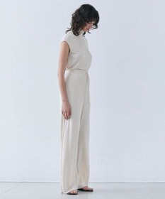 BEIGE， 【洗える】MELLE / ハイストレッチイージーパンツ