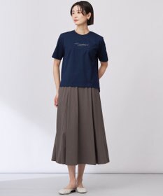 J.PRESS LADIES 【洗える】トリコットバイオ フレア スカート