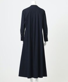23区 【R(アール)】クリスピーリネンストレッチ 長袖ワンピース