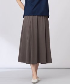 J.PRESS LADIES 【洗える】トリコットバイオ フレア スカート
