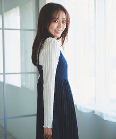 Feroux シアーパターンステッチ カットソー