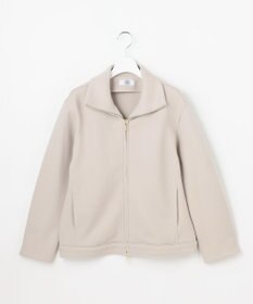 J.PRESS LADIES S 【WEB限定】ダンボールジャージー ハイネック ブルゾン