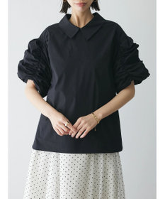 Green Parks AnriettMusee ギャザースリーブブラウス