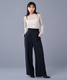 uncrave トリコットシフォン クルーネック カットソー（uncrave STANDARD）