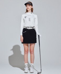 PW CIRCULUS 【イージーケア / 軽量 / 一枚でサマになる】【WOMEN】ロゴモックネック