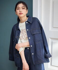 ANY L ミディデニムジャケット