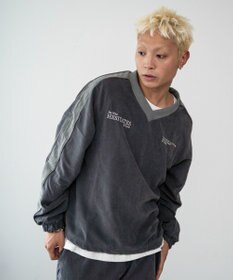 WEGO ミリタリーVネックラインプルオーバー