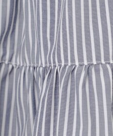 ANY KIDS ストライプ シャツ ワンピース