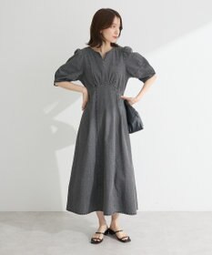 Green Parks ・ＥＬＥＮＣＡＲＥ　ＤＵＥ　デニム５分袖ワンピース