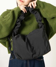 WEGO 【マルチWAY】ドロストギャザーショルダーバッグ