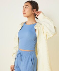 OP／FILA 【ocean pacific】デイリーオーバーサイズシャツ/UVカット