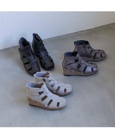 MODE ET JACOMO <D'ICI>グラディエーターウエッジブーツサンダル