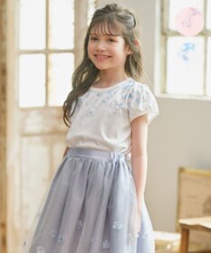 組曲 KIDS 【150-160㎝】ミスティフラワー Tシャツ