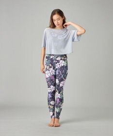 Chacott Chacott BALANCE ローズガーデンプリントレギンス