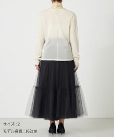 NAVE 【Nave・洗える】チュールジャージー トップス