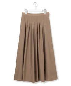23区 【撥水加工/洗える】ブライトタフタ タック スカート