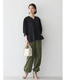 AMERICAN HOLIC 接触冷感　袖ボリュームブラウス