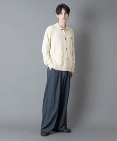 WEGO 【ユニセックス着用ITEM】ワンポイントニットシャツ（LS）