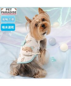 PET PARADISE ペットパラダイス 接触冷感 タンクトップ 《らっこ柄》 小型犬