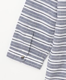 JOSEPH ABBOUD 【清涼感】エアリノマリンボーダーシャツ