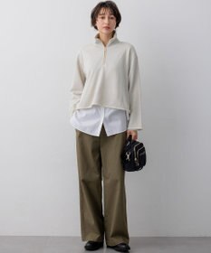 23区 【GLOW10月号掲載/洗える】ナチュラルコットンベアコンビ カットソー