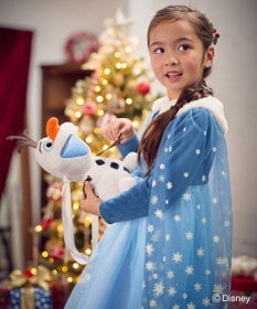 ANY KIDS 【ディズニー/FROZEN】エルサ なりきりワンピース