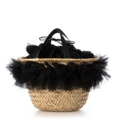 UNBILLION カカトゥ kakatoo / チュールフリンジカゴバッグ