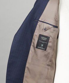 GOTAIRIKU WEB&一部店舗限定【DORMEUIL/ドーメル】IMPERIALJADE/インペリアルジェイド 通年 3ピーススーツ（ネイビー×格子）