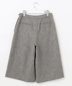 J.PRESS LADIES シャンブレーツイル キュロット パンツ