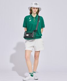 PW CIRCULUS 【WOMEN】ミニワッフル鹿の子ポロ ゴルフウェア レディース