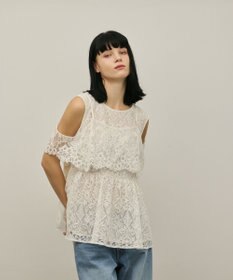 GRACE CONTINENTAL レイヤードレーストップ