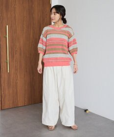 CRAFT STANDARD BOUTIQUE マルチカラーファンシーニットプルオーバー