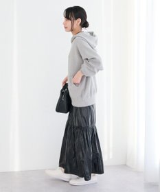 CRAFT STANDARD BOUTIQUE ラメスウェット風ニットプルオーバー