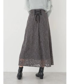earth music&ecology モールレーススカート