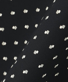 自由区 【セット可/洗える】ダブルスクエアプリント マーメイドシルエットスカート