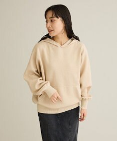 CRAFT STANDARD BOUTIQUE ラメスウェット風ニットプルオーバー