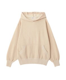 CRAFT STANDARD BOUTIQUE ラメスウェット風ニットプルオーバー