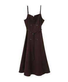 earth music&ecology トレンチ風キャミワンピース