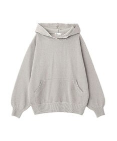 CRAFT STANDARD BOUTIQUE ラメスウェット風ニットプルオーバー