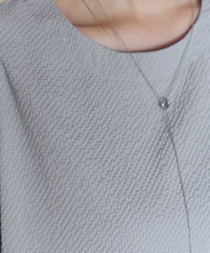 Tiaclasse L 【洗える】リップルピンタックワンピチュニック