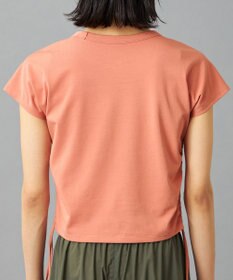 Chacott Chacott BALANCE HandsomeCotton サイドギャザーTシャツ