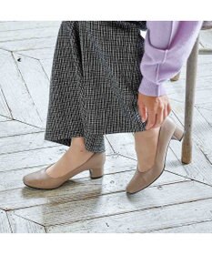 Riz raffinee <Riz raffinee>スクエアトゥプレーンパンプス